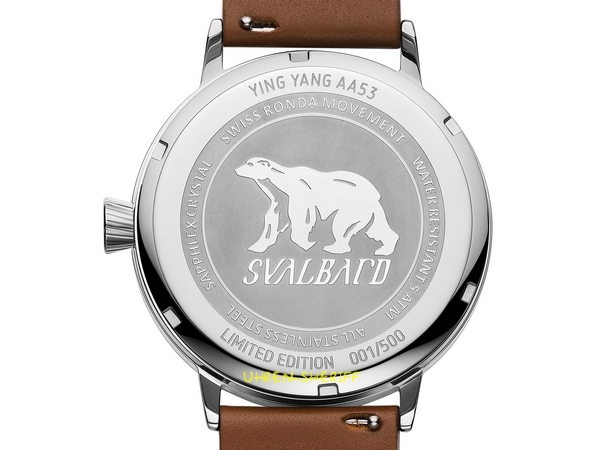 24 Stunden Uhr von SVALBARD - YIN YANG AA53